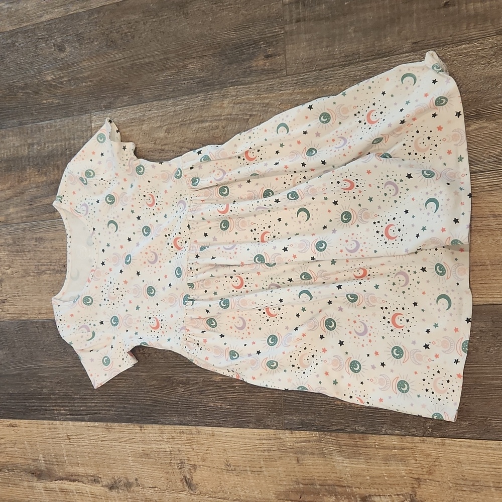 Wonder Nation Kids Dress Celestial Print